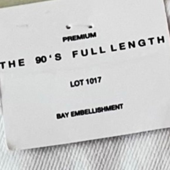 NEW! Zara High Waisted 90s Premium Cowboy Straight Leg White Jeans Denim - Sz 2 - Picture 9 of 16